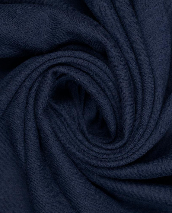 Трикотаж шерстяной 3702 цвет синий картинка