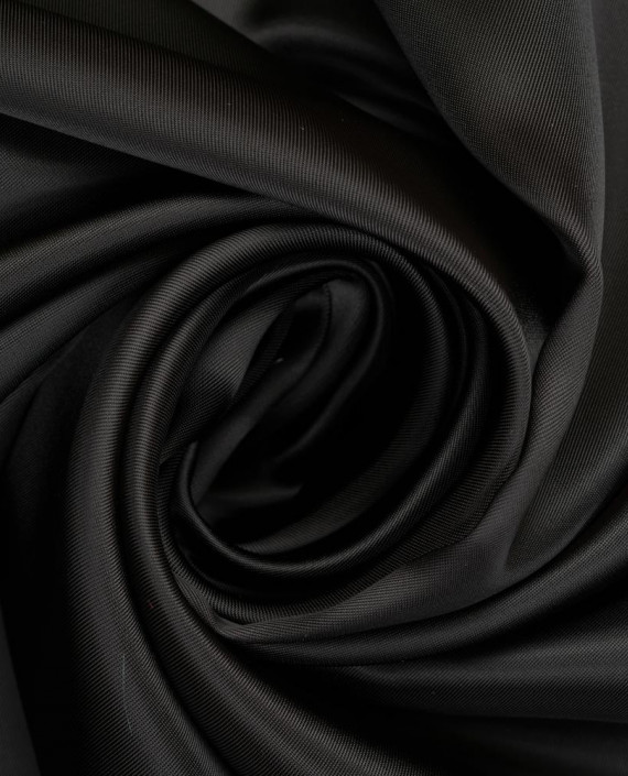 Вискоза подкладочная 454 цвет черный картинка