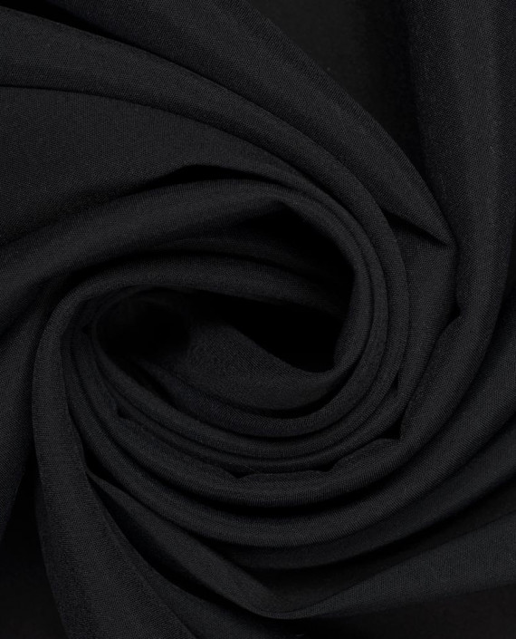 Вискоза подкладочная стрейч 493 цвет черный картинка