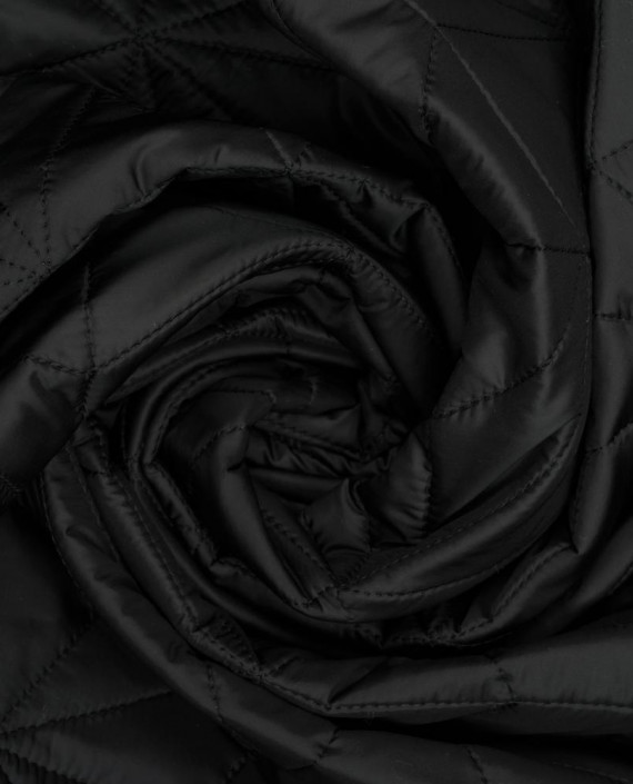 Курточная стеганная 1127 цвет черный картинка