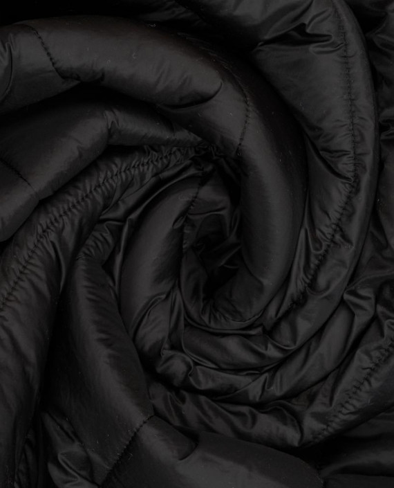 Курточная стеганная 1124 цвет черный картинка