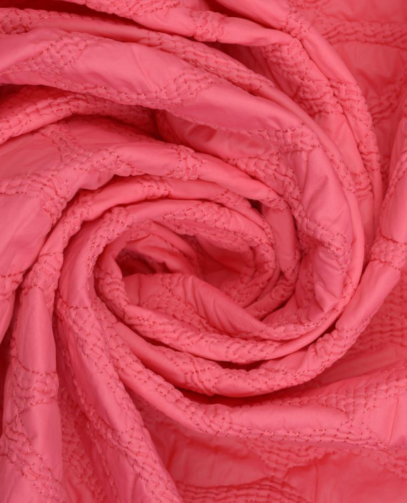 Курточная стеганная двухсторонняя 1128 цвет розовый картинка