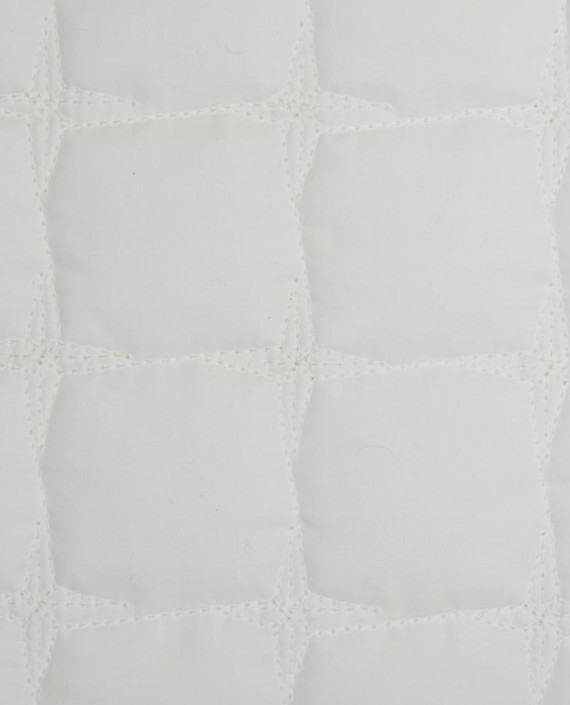 Хлопок стеганный двухсторонний 3613 цвет белый картинка 2