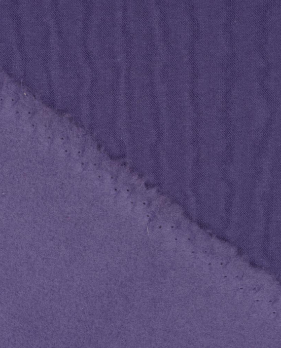 Трикотаж Футер 3-х нитка с начёсом 432 цвет фиолетовый картинка 1