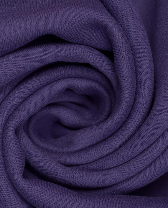 Трикотаж Футер 3-х нитка с начёсом 432 цвет фиолетовый картинка