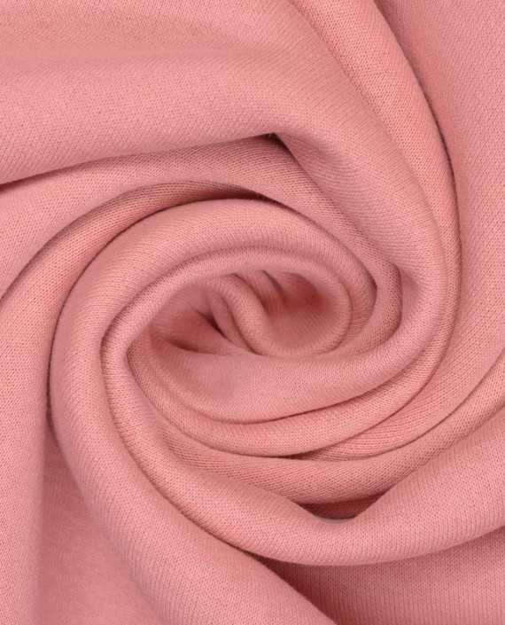 Трикотаж Футер 3-х нитка с начёсом 431 цвет розовый картинка
