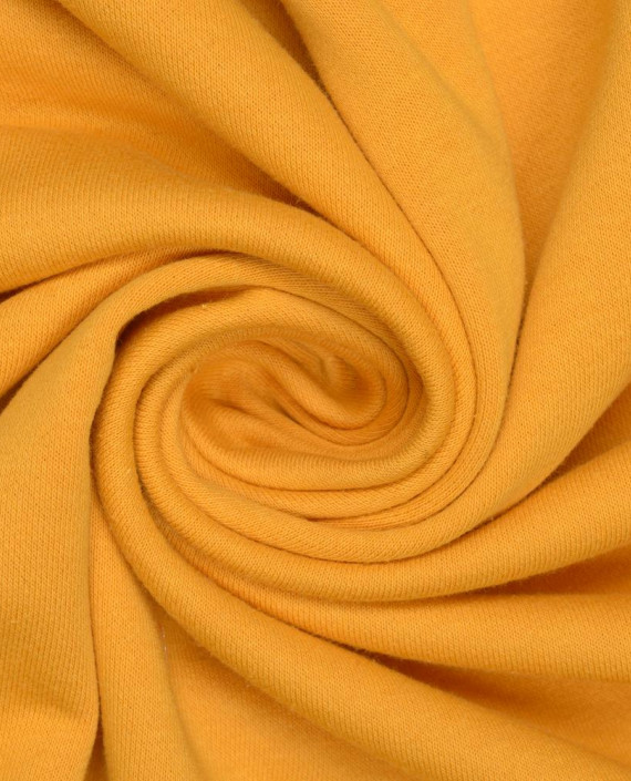 Трикотаж Футер 3-х нитка диагональ 419 цвет желтый картинка