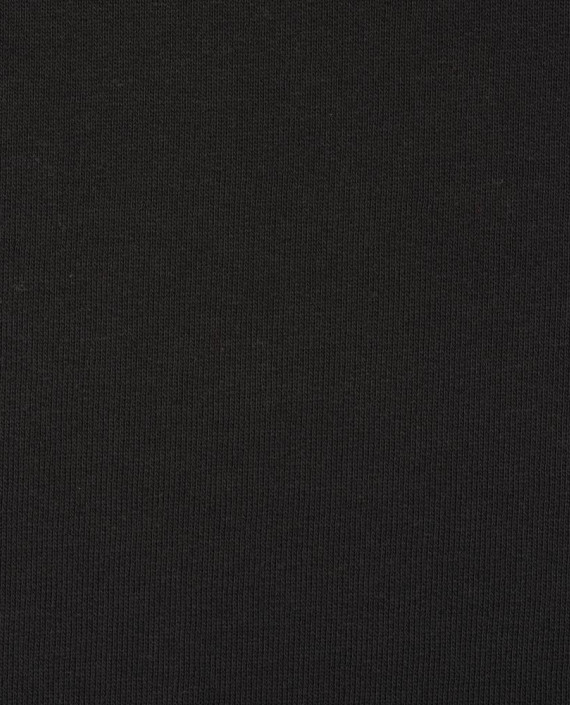 Трикотаж Футер 3-х нитка петля 426 цвет черный картинка 2