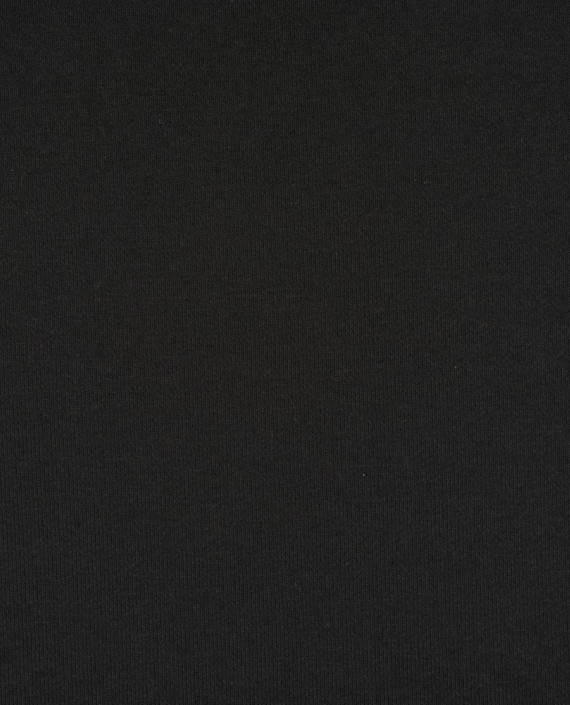 Трикотаж Футер 3-х нитка диагональ 425 цвет черный картинка 2