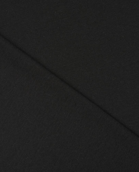 Трикотаж кашкорсе 384 цвет черный картинка 1