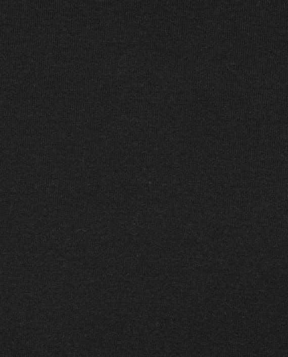 Трикотаж кашкорсе 382 цвет черный картинка 2
