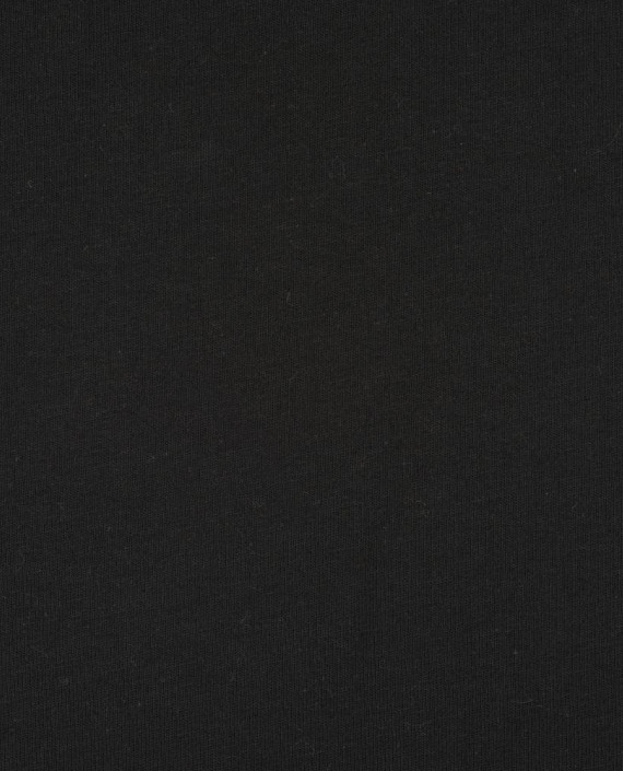 Трикотаж интерлок 376 цвет черный картинка 2