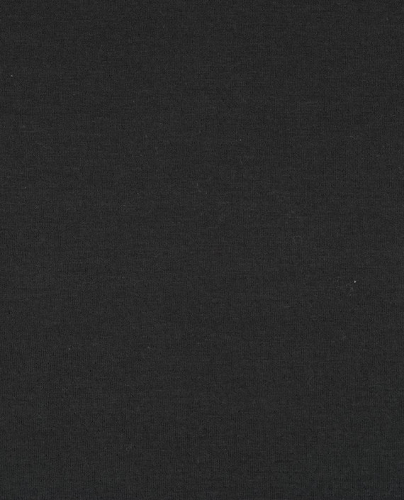 Трикотаж плотный 397 цвет черный картинка 2