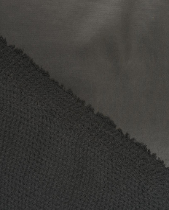 Ткань курточная болоньевая дублированная 1186 цвет серый картинка 1