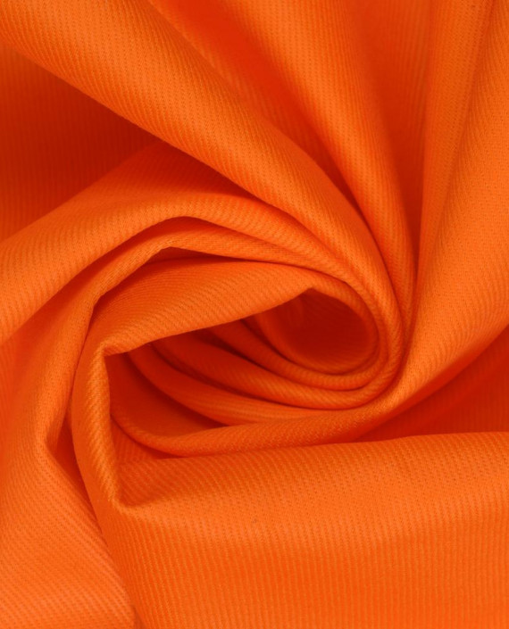 Хлопок костюмный 3649 цвет оранжевый картинка