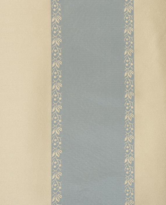 Портьерная ткань 066 цвет голубой полоска картинка