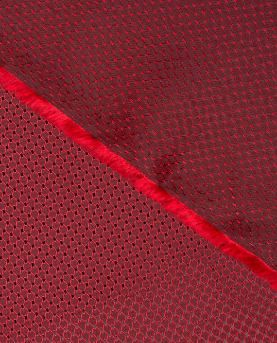 Вискоза подкладочная 500 цвет красный картинка 1