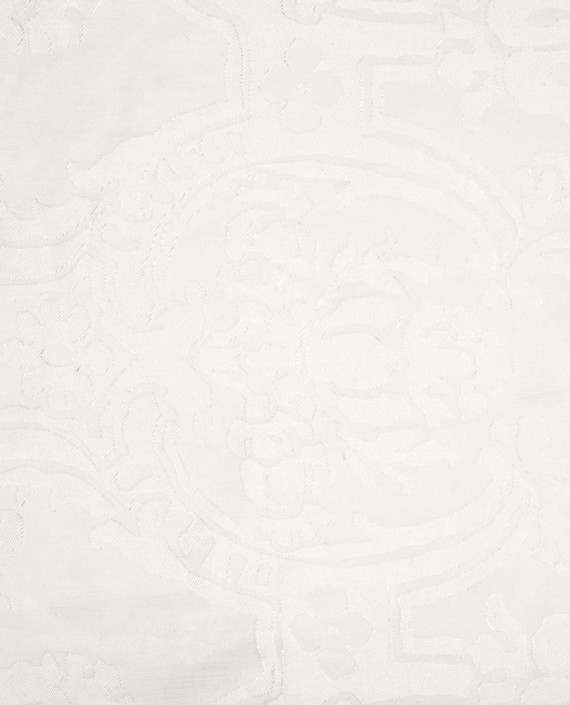 Тюль с принтом 121 цвет белый абстрактный картинка
