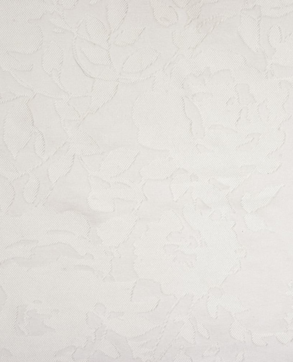 Тюль 122 цвет белый абстрактный картинка