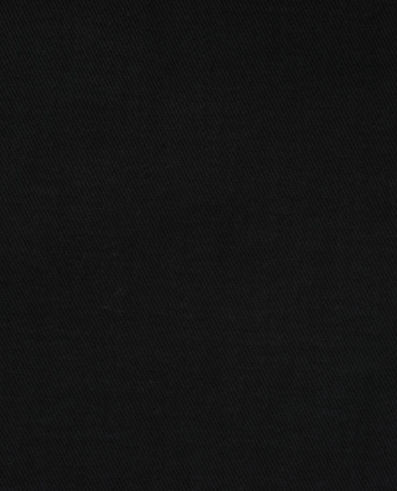 Хлопок костюмный 3712 цвет черный картинка 2