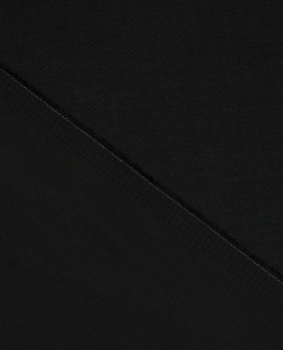 Хлопок костюмный 3712 цвет черный картинка 1