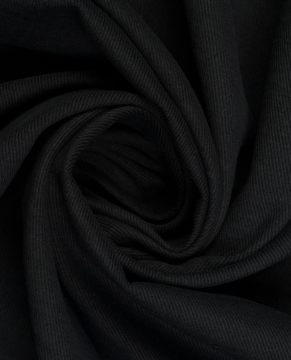 Хлопок костюмный 3712 цвет черный картинка