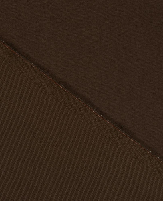 Хлопок костюмный 3709 цвет коричневый картинка 1