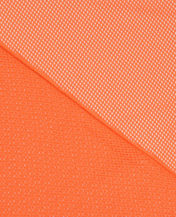 Сетка трикотажная 507 цвет оранжевый картинка 1