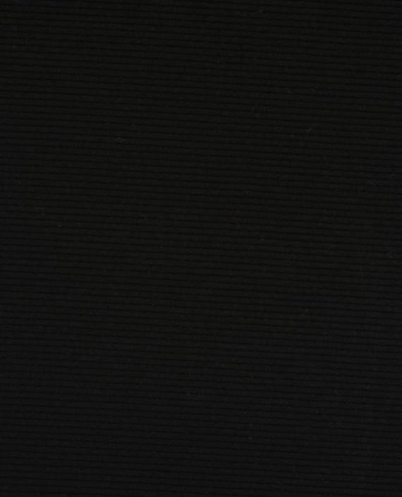 Хлопок костюмный 3729 цвет черный в полоску картинка 2