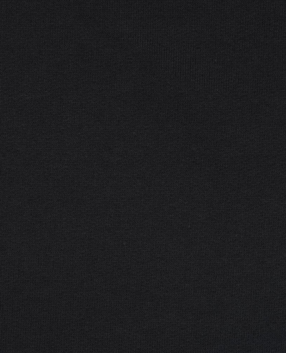 Трикотаж футер 3-х нитка петля 3788 цвет черный картинка 2