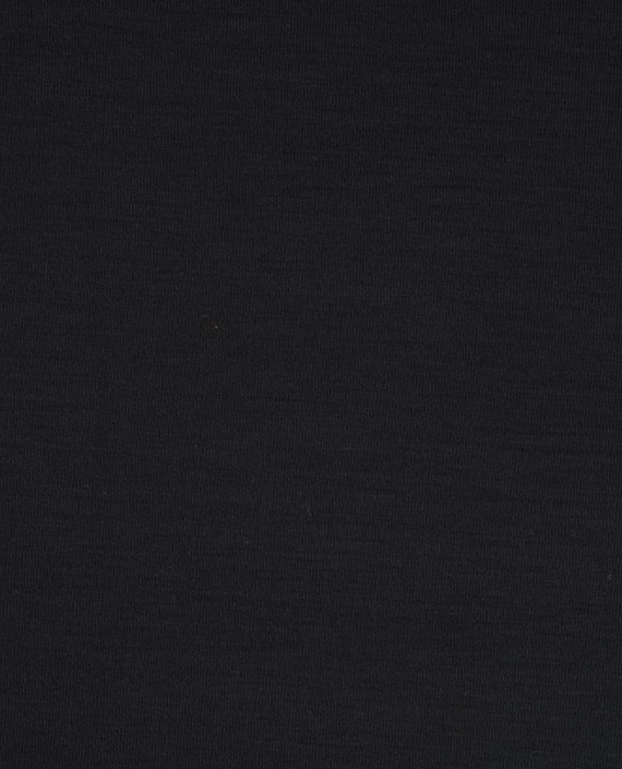 Трикотаж интерлок 3771 цвет черный картинка 2