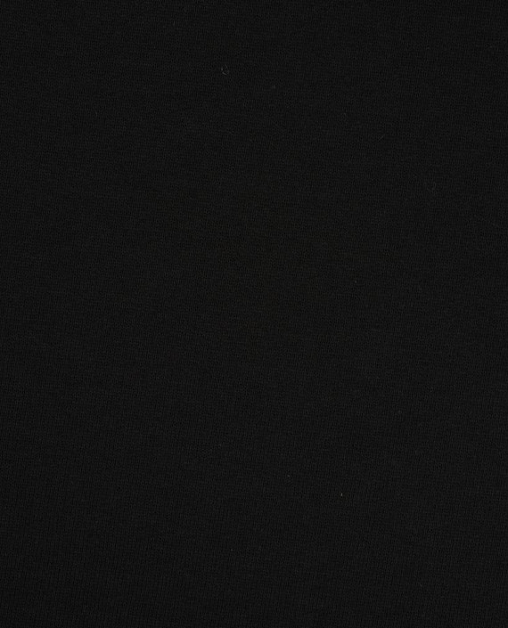 Последний отрез 1м Трикотаж Футер 3-х нитка с начесом 13754 цвет черный картинка 2