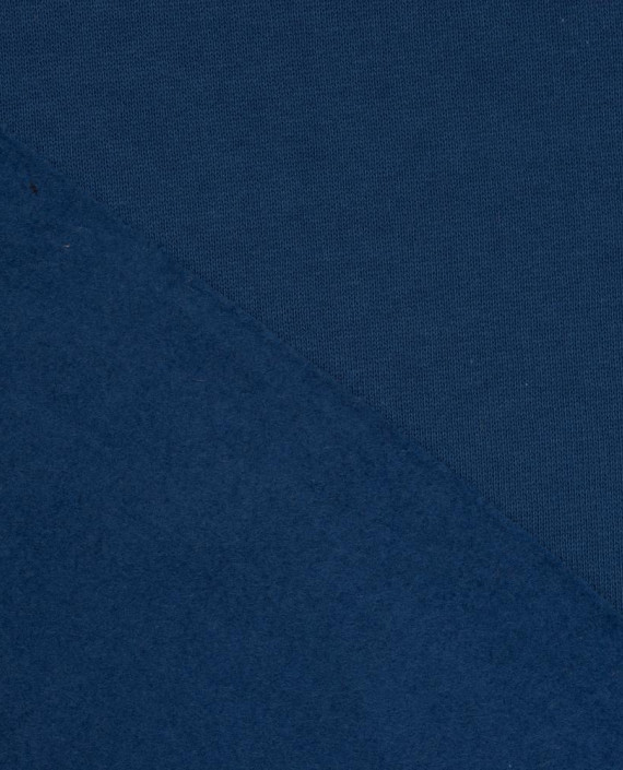 Трикотаж Футер 3-х нитка с начесом 3756 цвет синий картинка 1