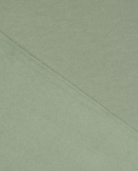 Трикотаж Футер 3-х нитка с начесом 3759 цвет зеленый картинка 1