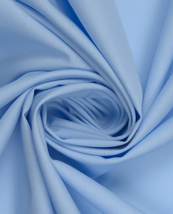 Последний отрез 1м Ткань Хлопок Рубашечный 13687 цвет голубой картинка