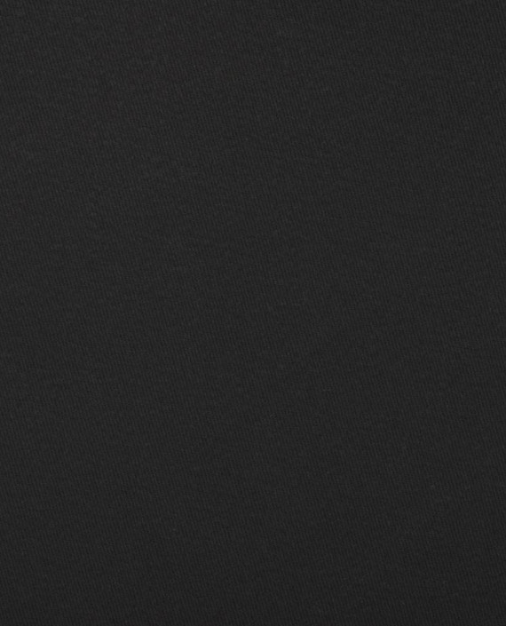 Ткань курточная хлопковая 1202 цвет черный картинка 2