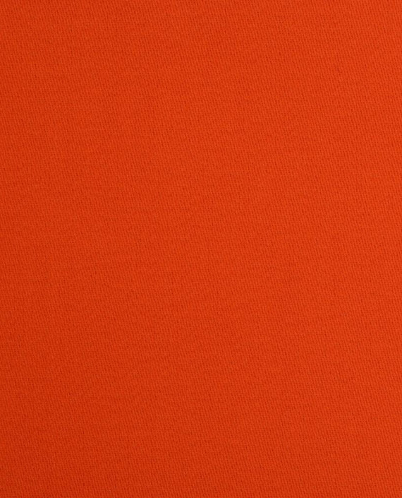 Хлопок костюмный UltraSoft 3765 цвет оранжевый картинка 2