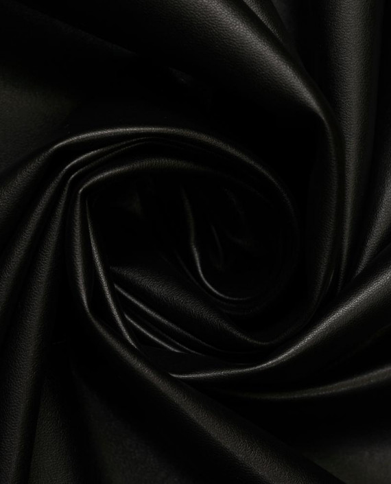 Искусственная кожа на замше 530 цвет черный картинка