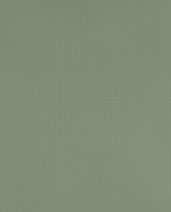 Ткань курточная 1320 цвет зеленый в клетку картинка 2