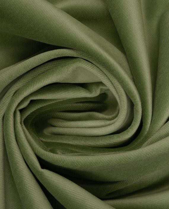Ткань велюр 169 цвет зеленый картинка