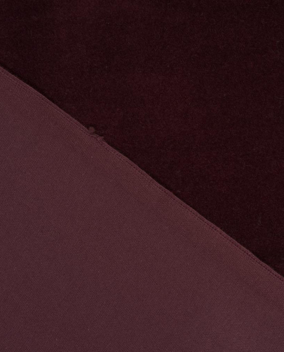 Ткань велюр 168 цвет бордовый картинка 1
