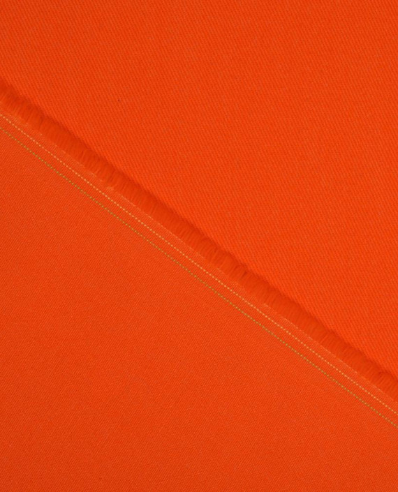 Хлопок костюмный UltraSoft 3773 цвет оранжевый картинка 1