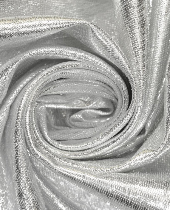 Ткань парча 190 цвет серебро картинка