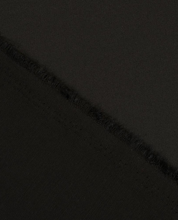 Вискоза костюмная сатиновая 0770 цвет черный картинка 1