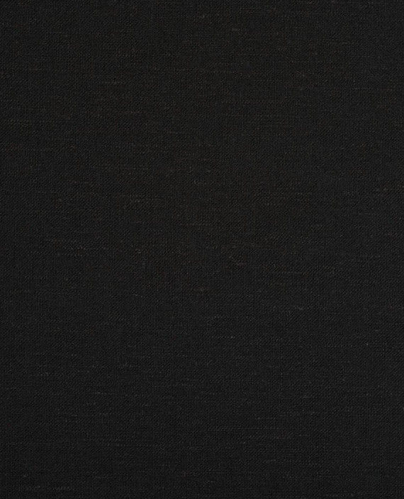 Лен костюмный 1079 цвет черный картинка 2