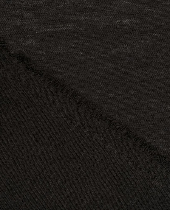 Вискоза рубашечная креповая 0801 цвет черный картинка 1