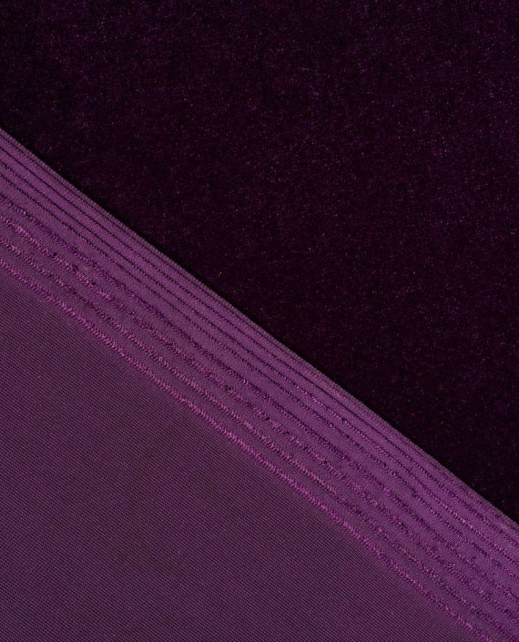 Бархат стрейч 234 цвет фиолетовый картинка 1