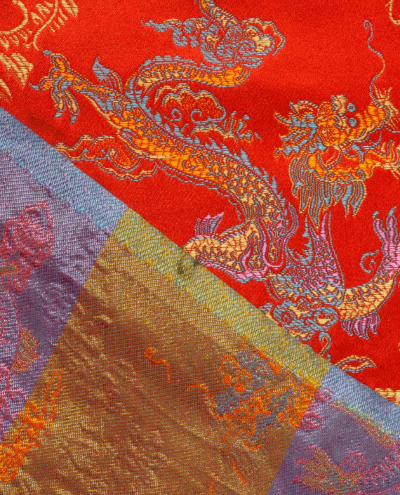 Китайский шёлк 0241 цвет разноцветный картинка 1
