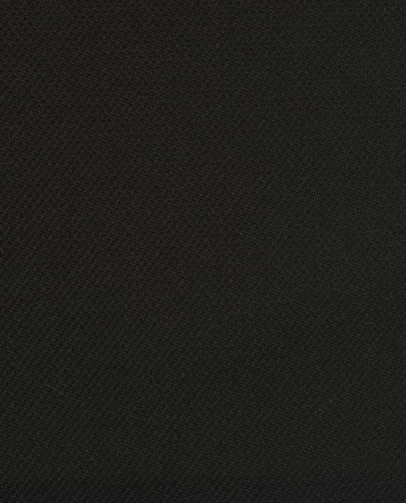 Поливискоза костюмная 0288 цвет черный картинка 2