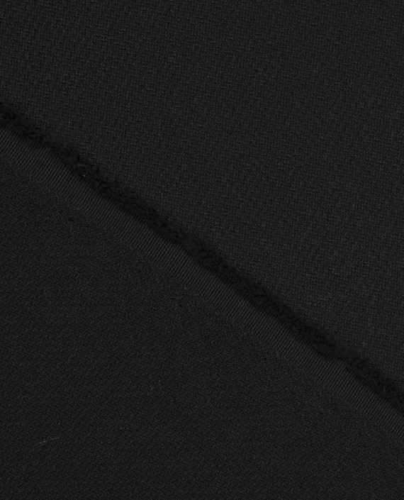 Поливискоза костюмная 0288 цвет черный картинка 1